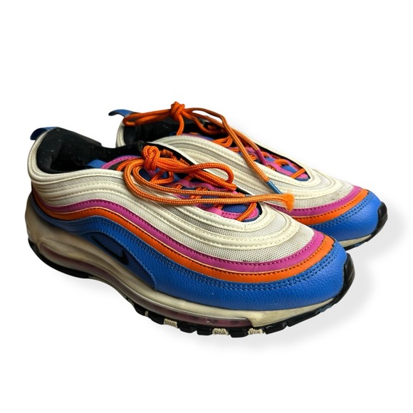 Nike Mens Air Max 97 Active Fuchsia White Orange Sz 9 CW6992-100 Multicolor 2020 main image 10